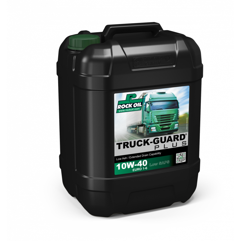 Моторное Масло для Грузовых Автомобилей Rock Oil Truck Guard Plus LS 10W40, 20л