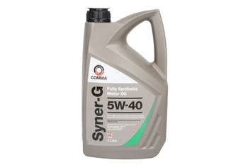 Моторное масло COMMA SYNER-G 5w40 5L API SN CF ACEA A3 B4