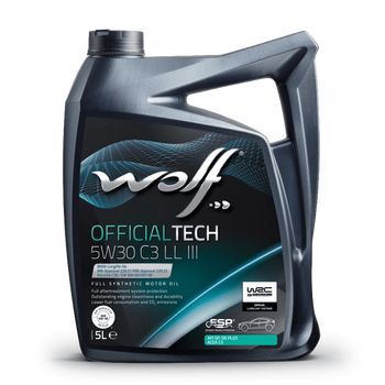 Wolf OfficialTech 5W30 C3 LL III 5 л, 5л